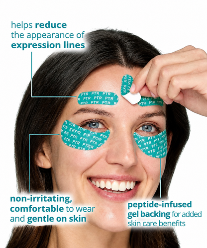 Peptide Infused Face + Eye Tape