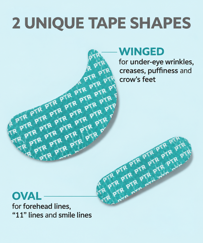Peptide Infused Face + Eye Tape
